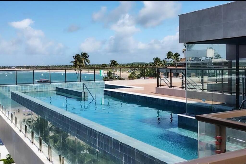 Апартаменти Flat De Luxo Beira-Mar Em Порту-ді-Галіняс Екстер'єр фото